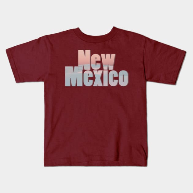 New Mexico Kids T-Shirt by afternoontees